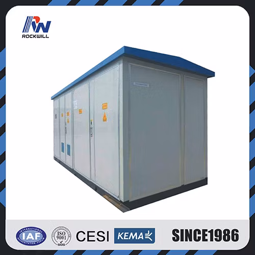 IEC Standard 15kv Zgs Type Us Style Prefabricated Compact Substation Combined with Distribution Transformer