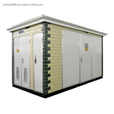 欧州ボックス型変電所 E-House Ybm-12/0.4 プレハブ変電所、変電所、配電ボックス、配電